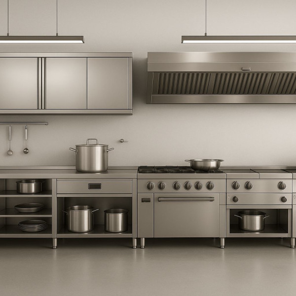 Armário Em Aço Inox Para Cozinha Industrial