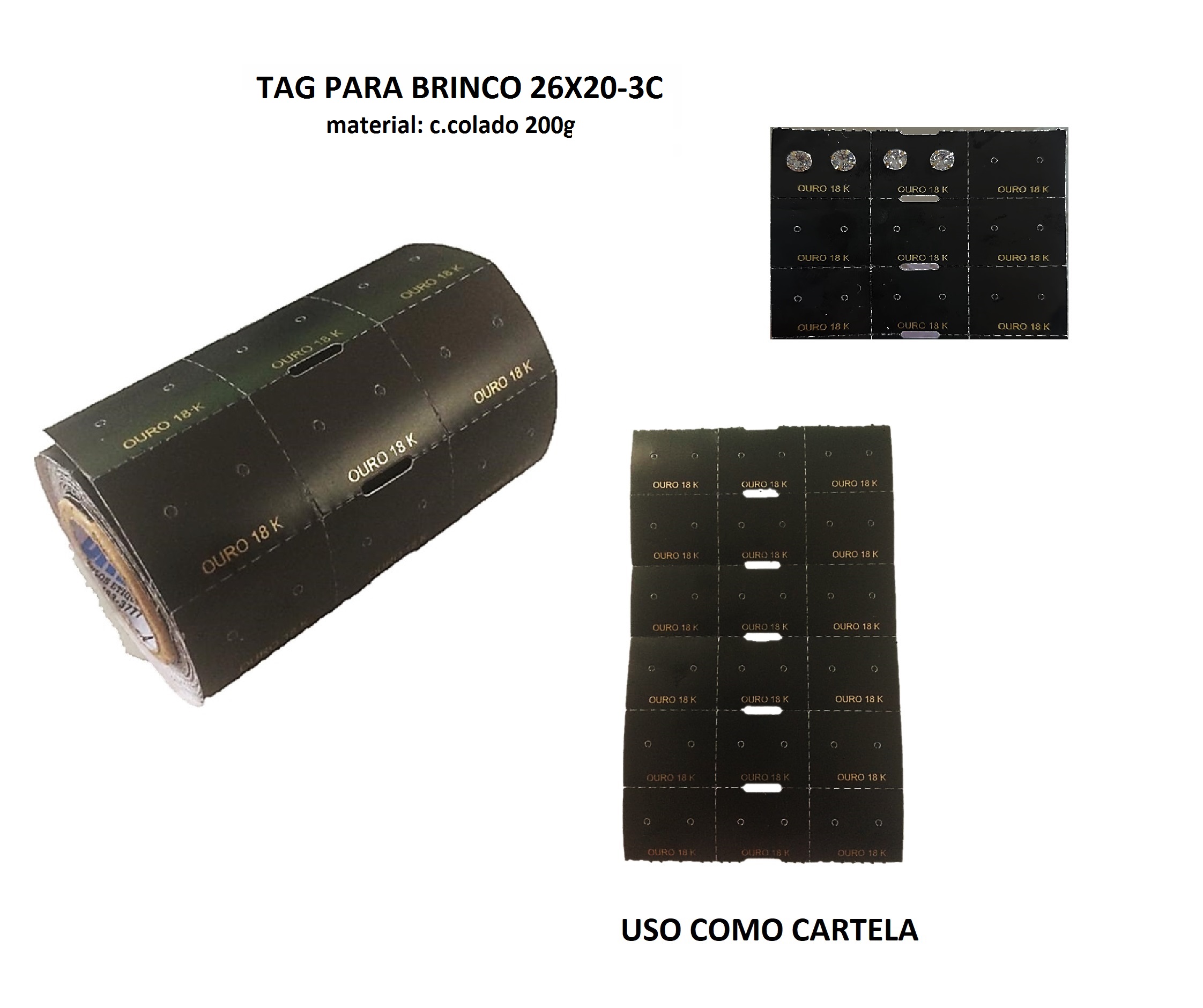 Tag Bijuteria Personalizada