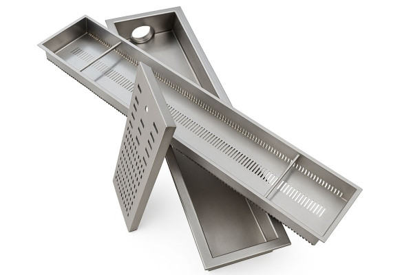 Grelha Em Aço Inox Para Cozinhas