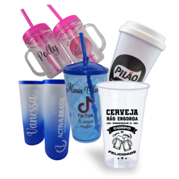 Copo Descartável Personalizado Para Promoções