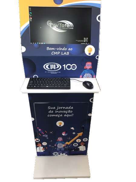Totem Industrial Para Gestão De Produção