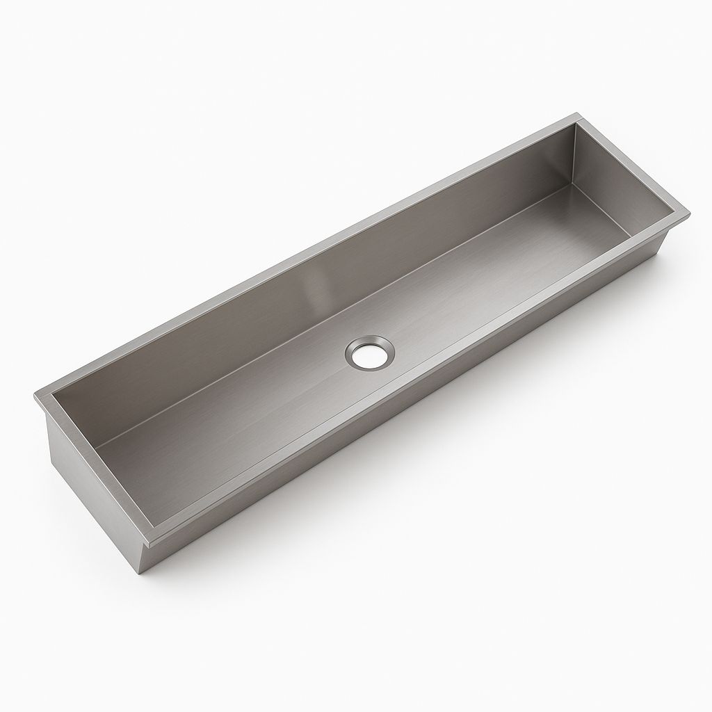 Lavatório Em Aço Inox
