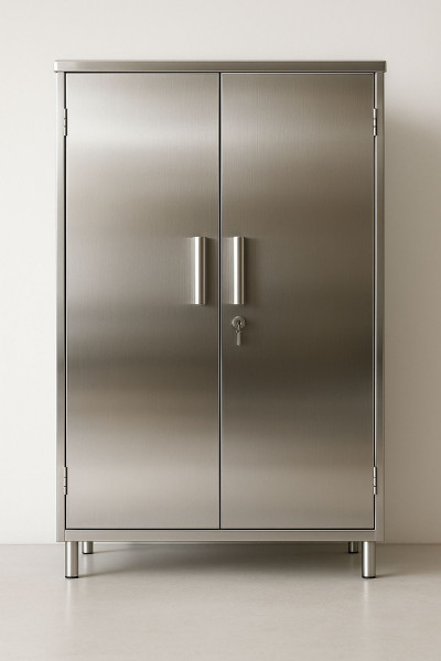 Armário Em Aço Inox Para Clínicas E Laboratórios
