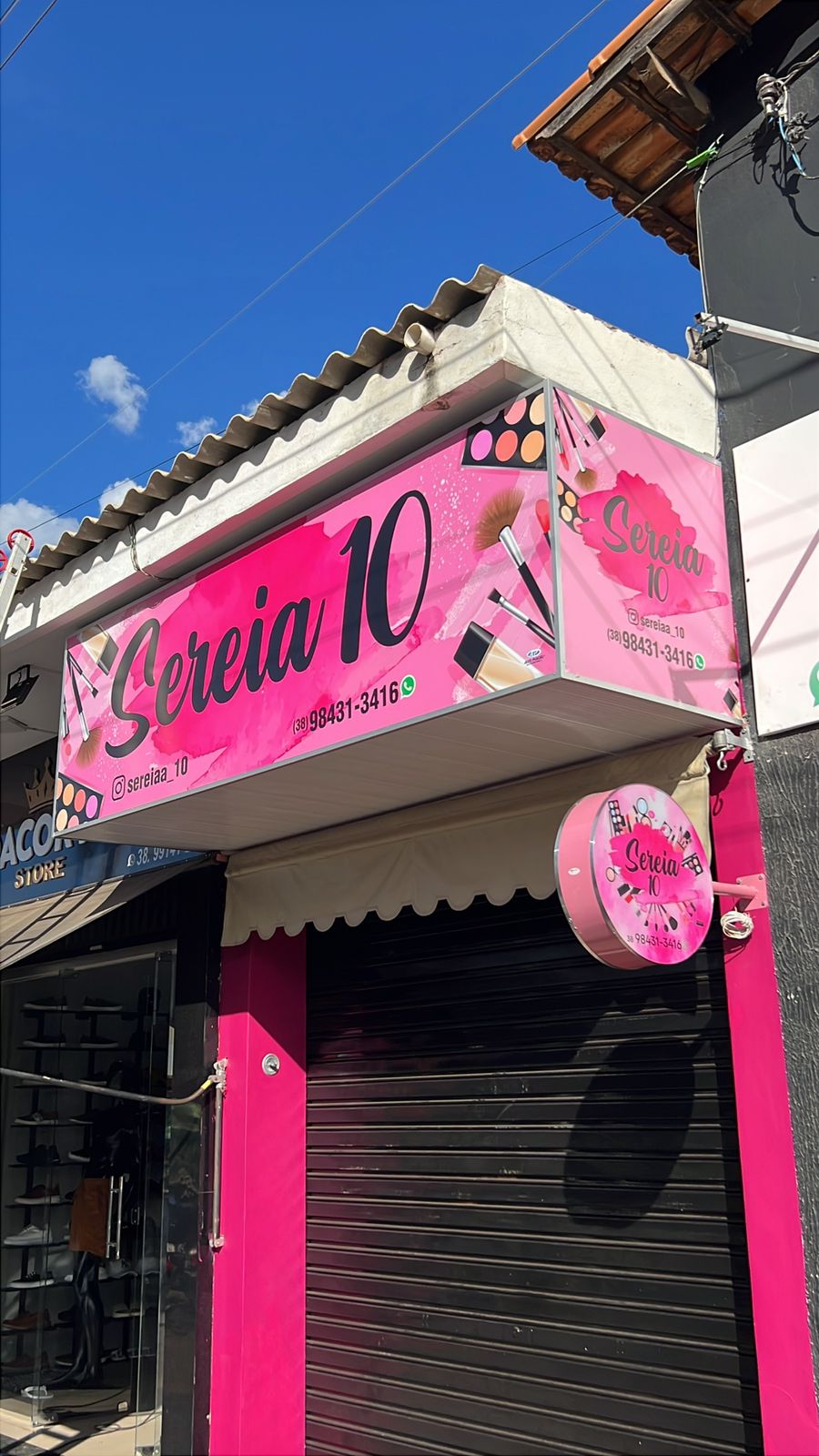 Placa De Lona Para Loja
