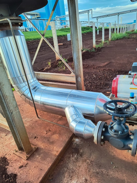 Isolamento De Tubulações Para Gases