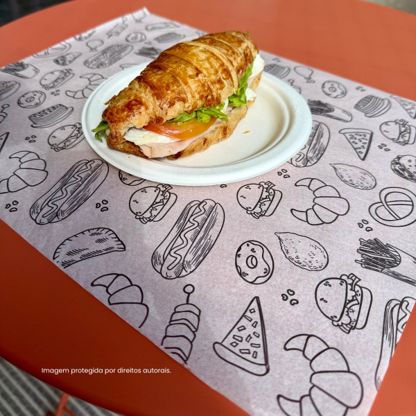 Papel Para Lanches Antigordura