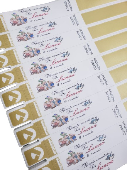 Pulseira Eventos Vinil
