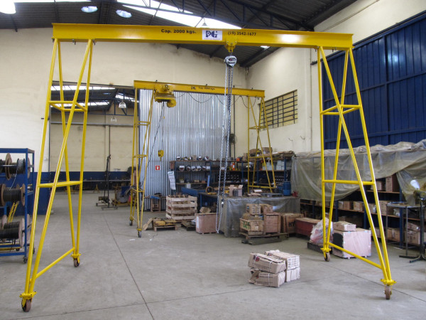 Pórtico Móvel Para Fabricação