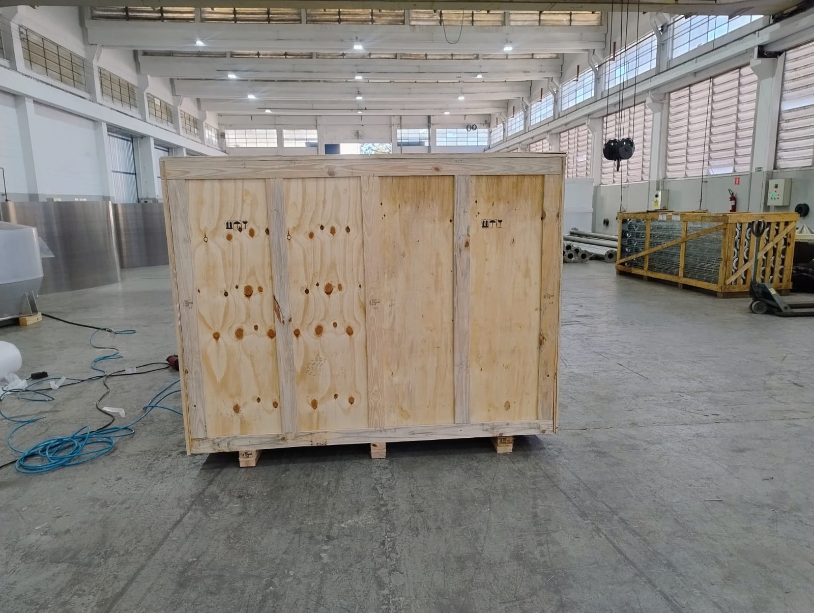 Serviço De Embalagem De Equipamentos Para Transporte
