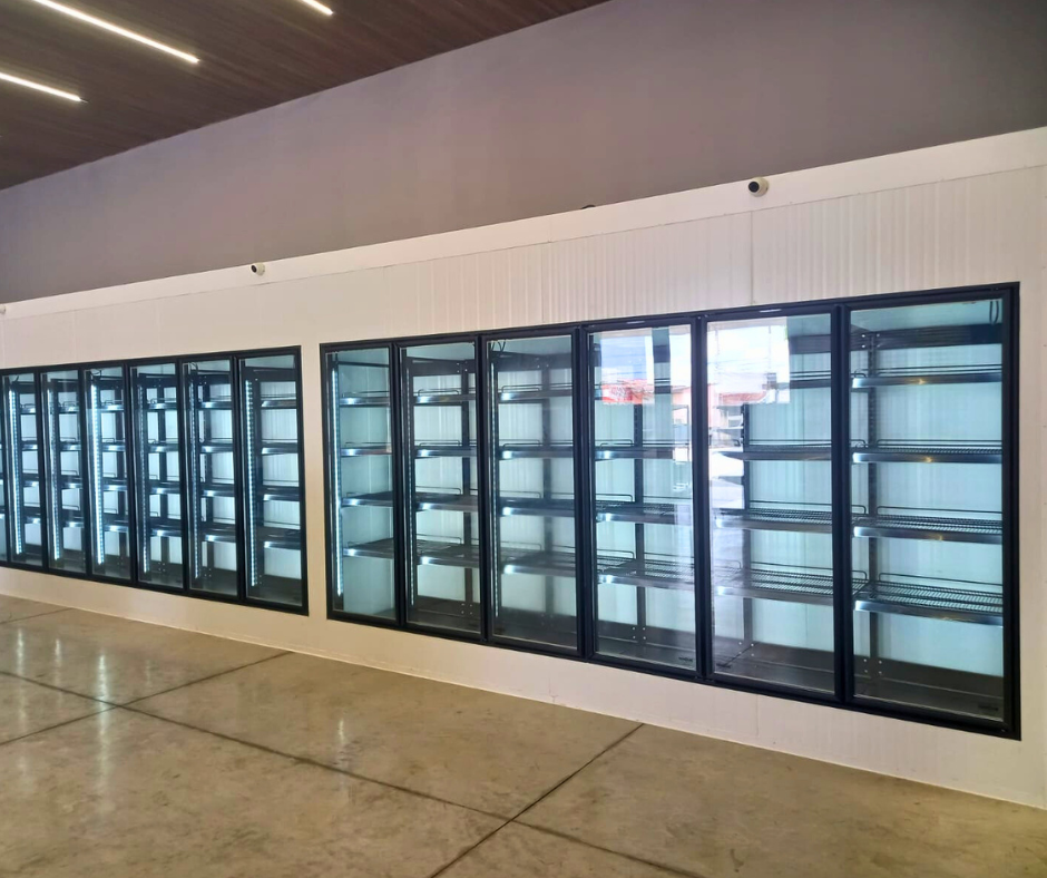 Câmara Fria De Acesso Para Supermercados