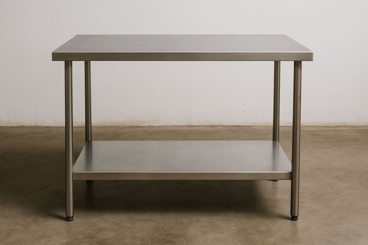 Mesa Industrial Em Aço Inox