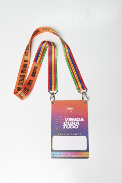 Cordão Para Credencial Pvc