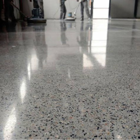 Piso Industrial De Concreto Com Aditivos