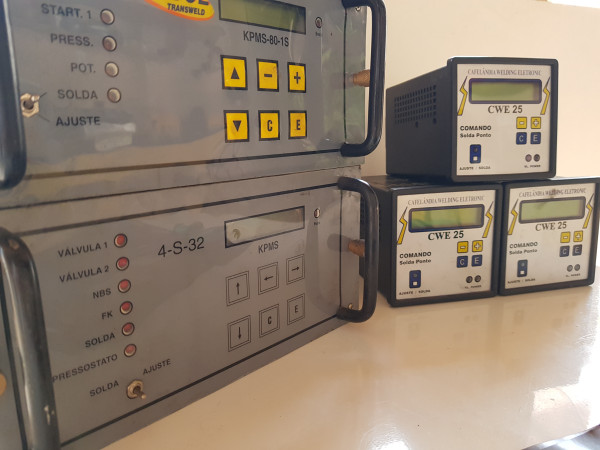 Painel De Comando De Máquina De Solda