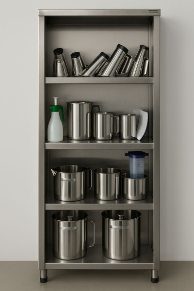 Estante Aço Inox Para Armazenamento