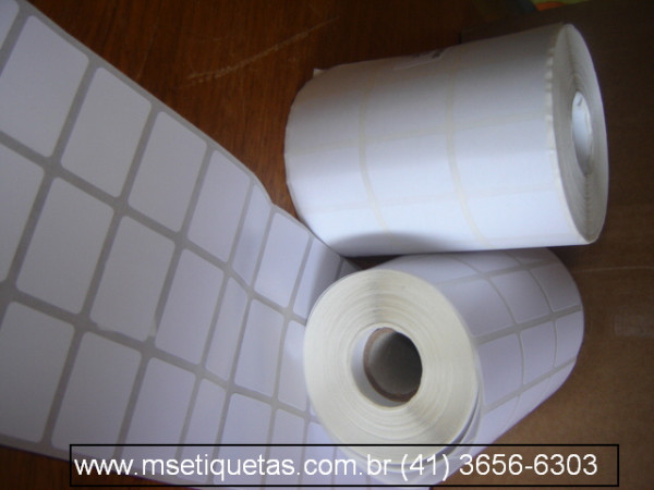 Etiquetas Adesivas Em Rolos