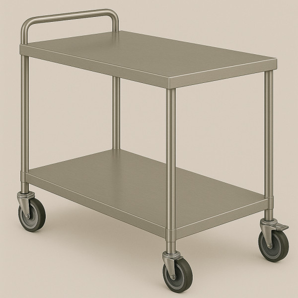 Comprar Carro Auxiliar Inox Com Rodízios
