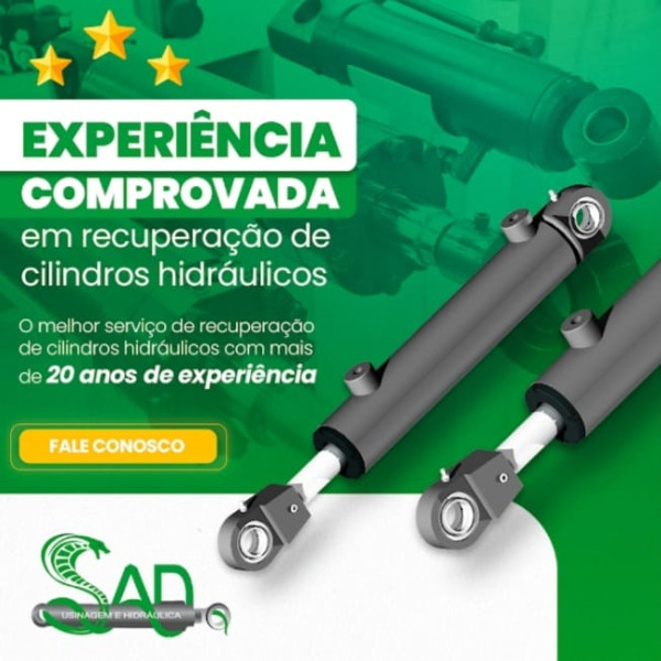Venda De Cilindros Hidráulicos Minas Gerais