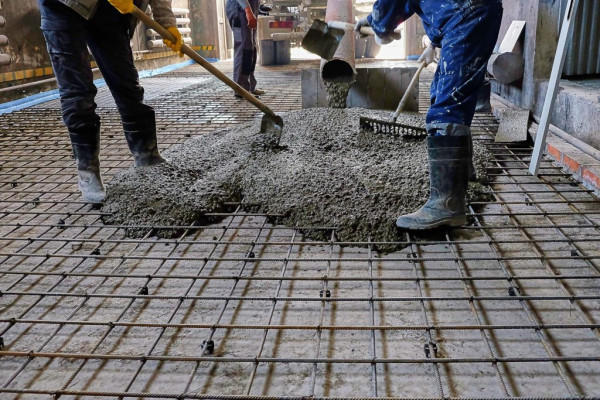 Piso De Concreto Armado Resistente