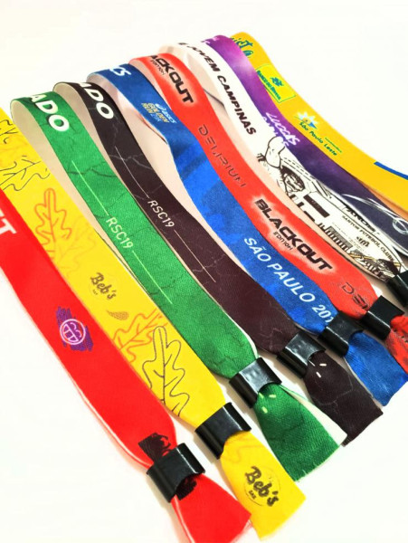 Pulseira De Poliéster Personalizada