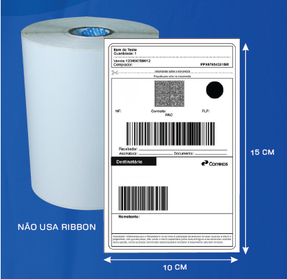 Comprar Etiqueta Térmica Adesiva