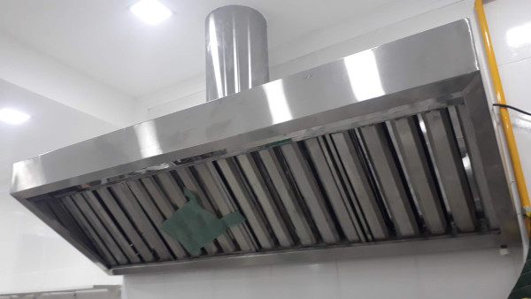 Coifa Com Filtros Removíveis Em Alumínio