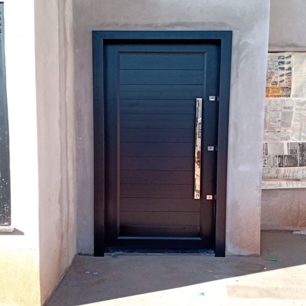 Porta De Aço Galvanizado