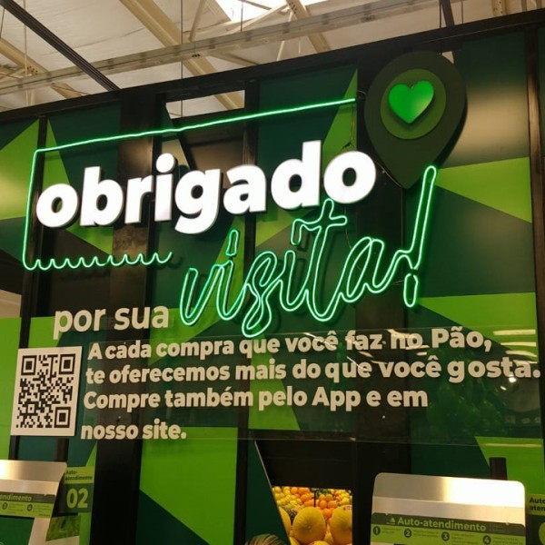 Letreiro Acrilico Iluminado Personalizado