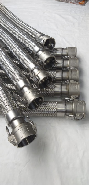 Tubo Flexível Inox Para Indústria