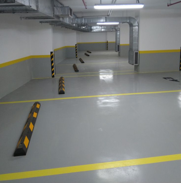 Pintura Epóxi Garagem De Condomínio