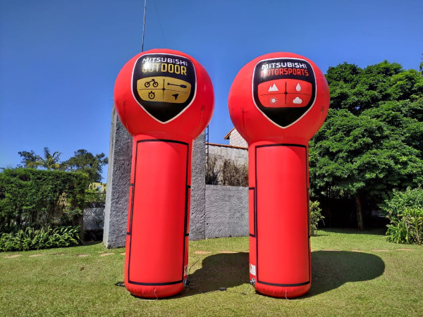 Totem Inflável Com Motor