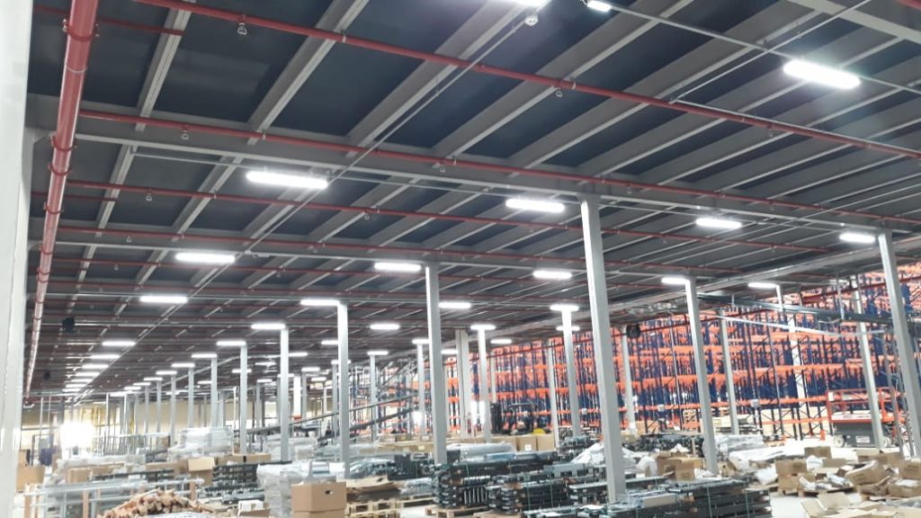 Estrutura De Mezanino Metálico Para Logística