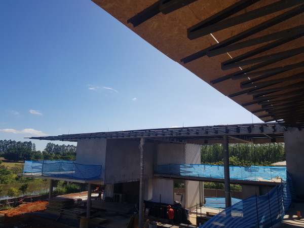 Casas De Aço Galvanizado Com Isolamento