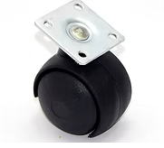 fabricante de rodizio plastico preto