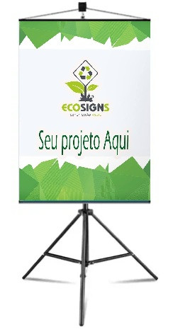 Banner De Lona Com Suporte Para Pendurar