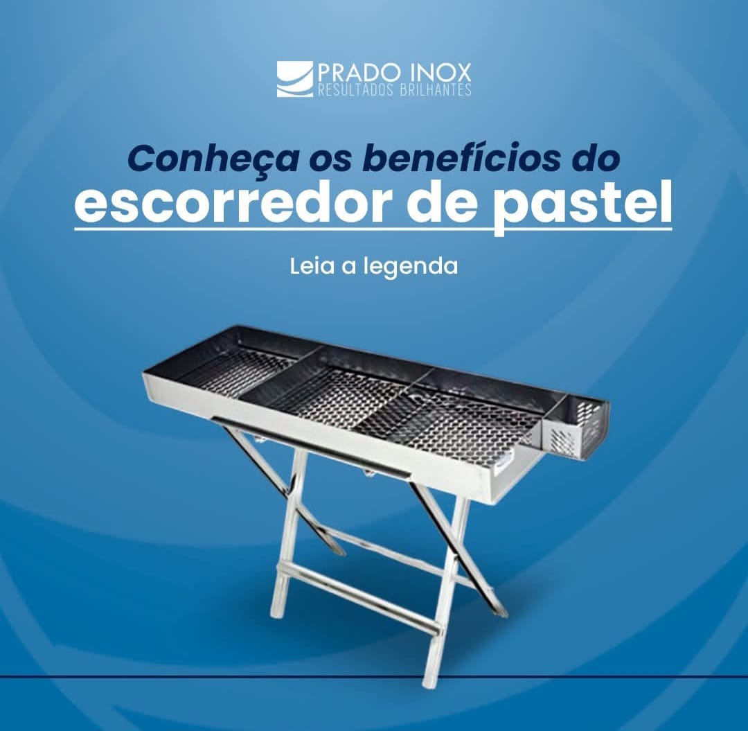 Escorredor De Pastel Com Cavalete