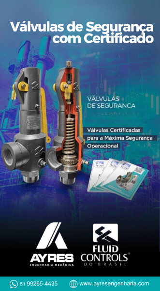 Válvulas De Segurança Com Certificado
