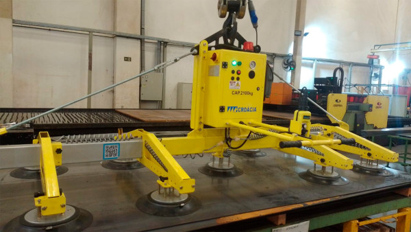 Manipulador De Placas De Vidro