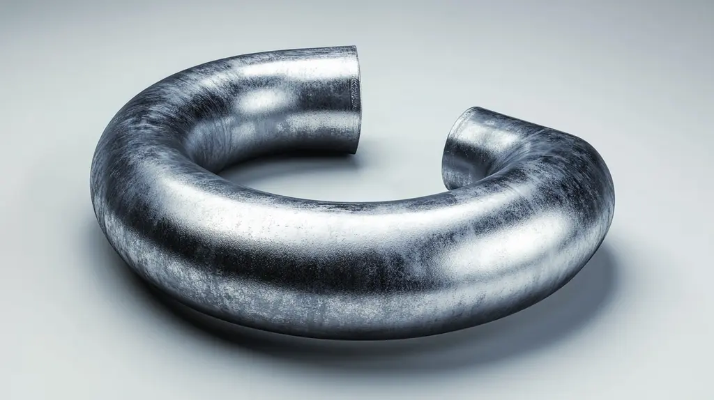 Curva de aço galvanizado
