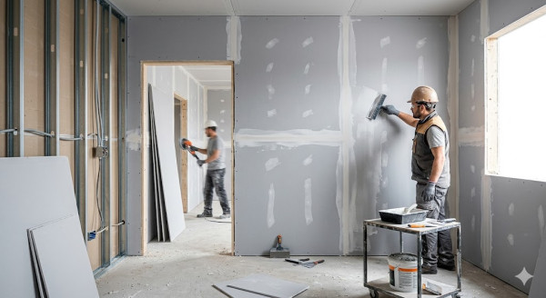 Drywall para paredes