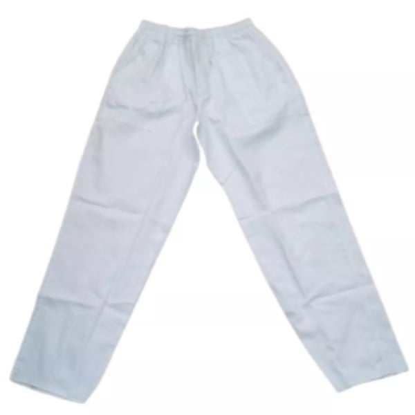Calça Brim Branca Uniforme