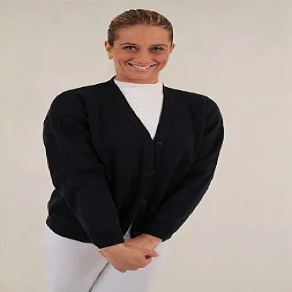 Casaquinho De Lã Com Botões Uniforme