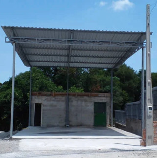 Pavilhão metálicos e pre moldados