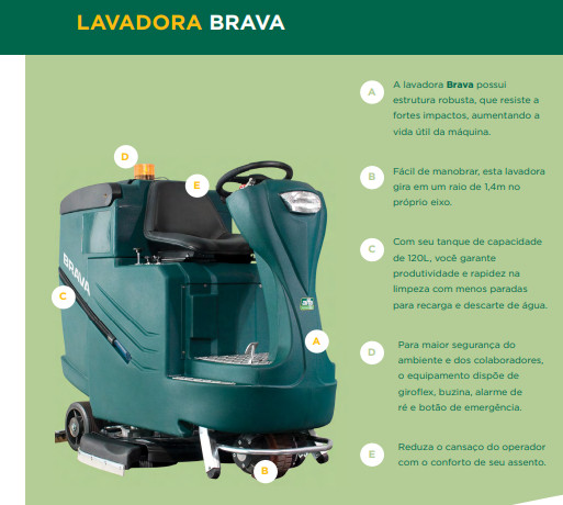 Equipamentos de limpeza industrial