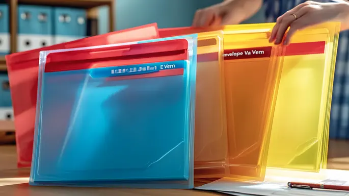 Envelope vai e vem kraft