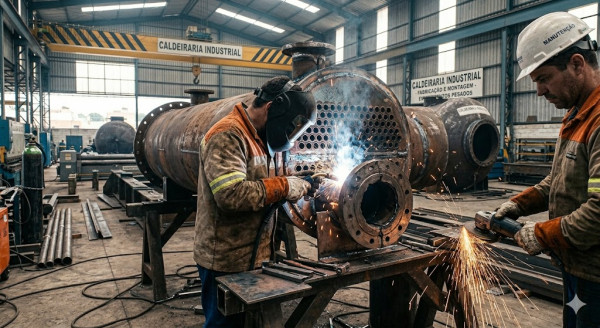 Conserto e Manutenção de Caldeiraria