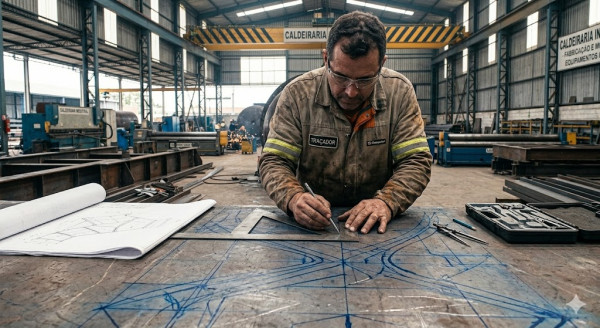 Traçador De Caldeiraria