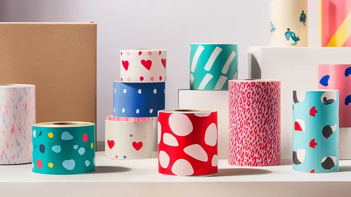 Fita adesiva impressa personalizada