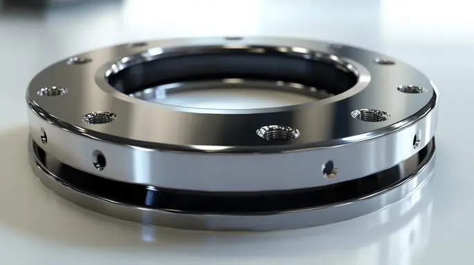 Flange com placa de orifício