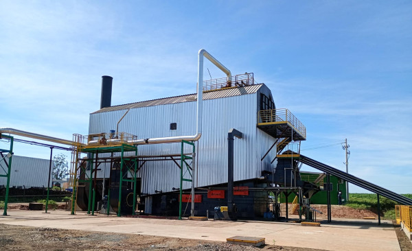 Caldeira industrial biomassa